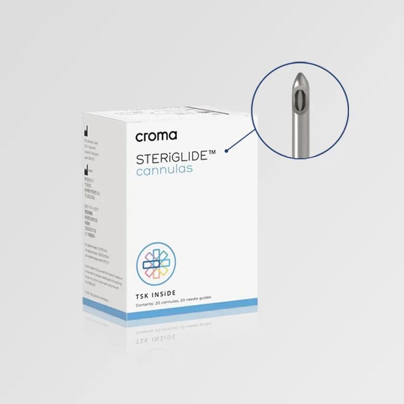 Croma TSK Steriglide Cannula 27G x 50mm - SGC-27050-C020 (20 x kits)