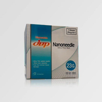 JBP Nanoneedle 23G x 13mm (100 pieces)