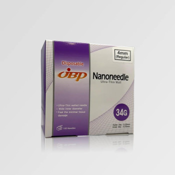 JBP Nanoneedle 34G x 4mm (100 pieces)