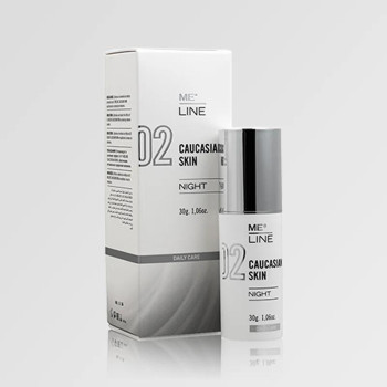 MeLine 02 Caucasian Skin Night 30g (1 bottle x 30g)