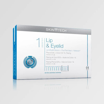 Skin Tech Lip & Eyelid Solution 3ml (1 kit x 4 items)